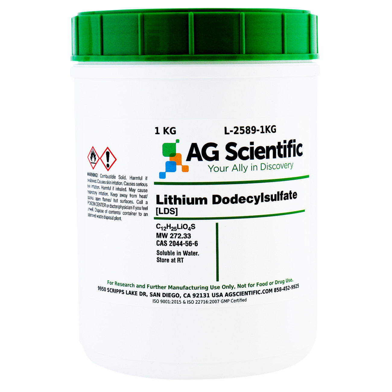 Lithium Dodecyl Sulfate [LDS], 1 KG