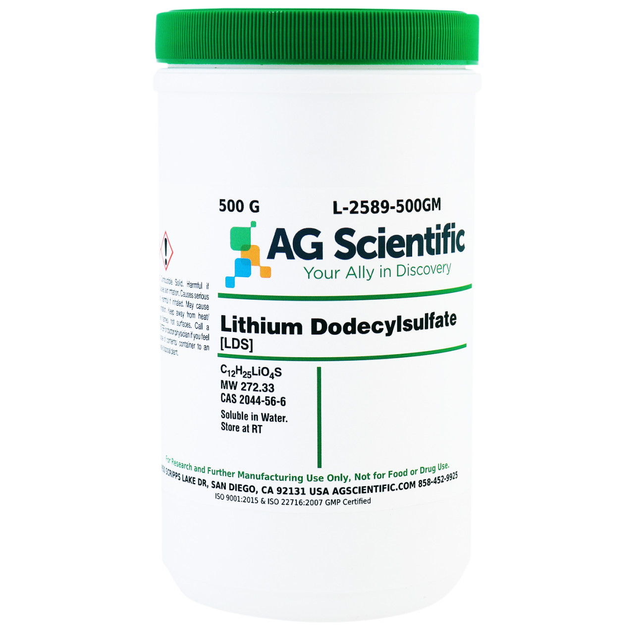 Lithium Dodecyl Sulfate [LDS], 500 G