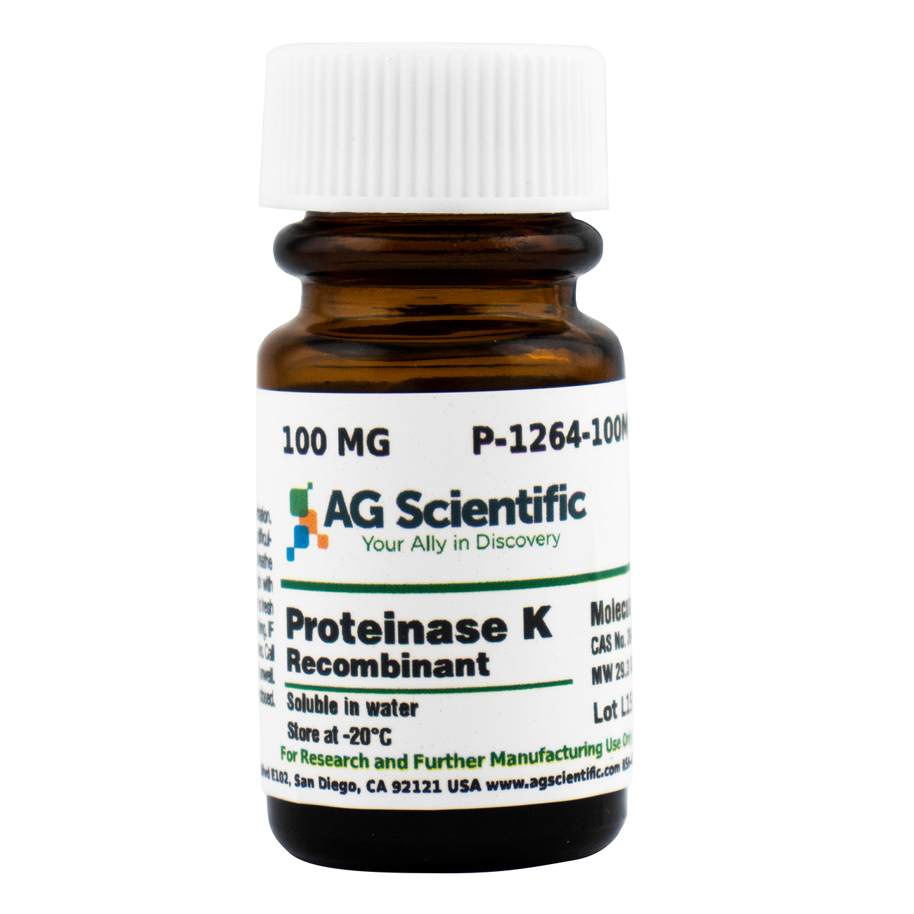 Proteinase K (Recombinant), 100 MG