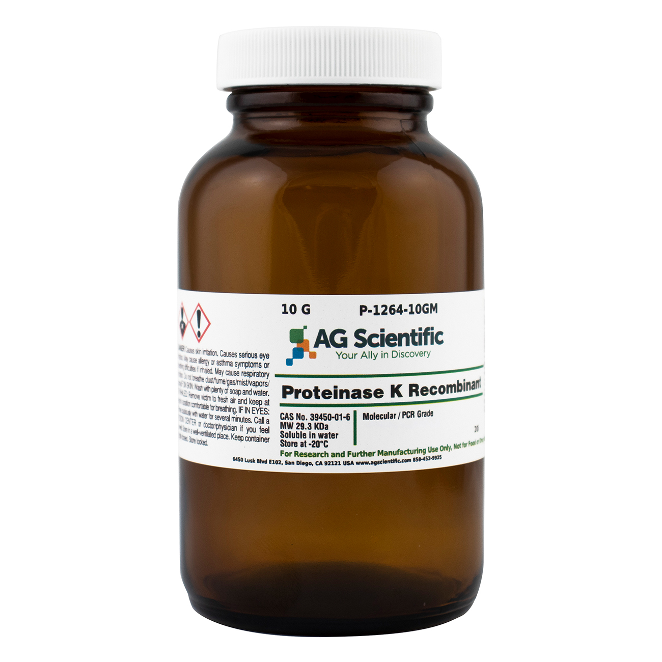 Proteinase K (Recombinant), 10 G