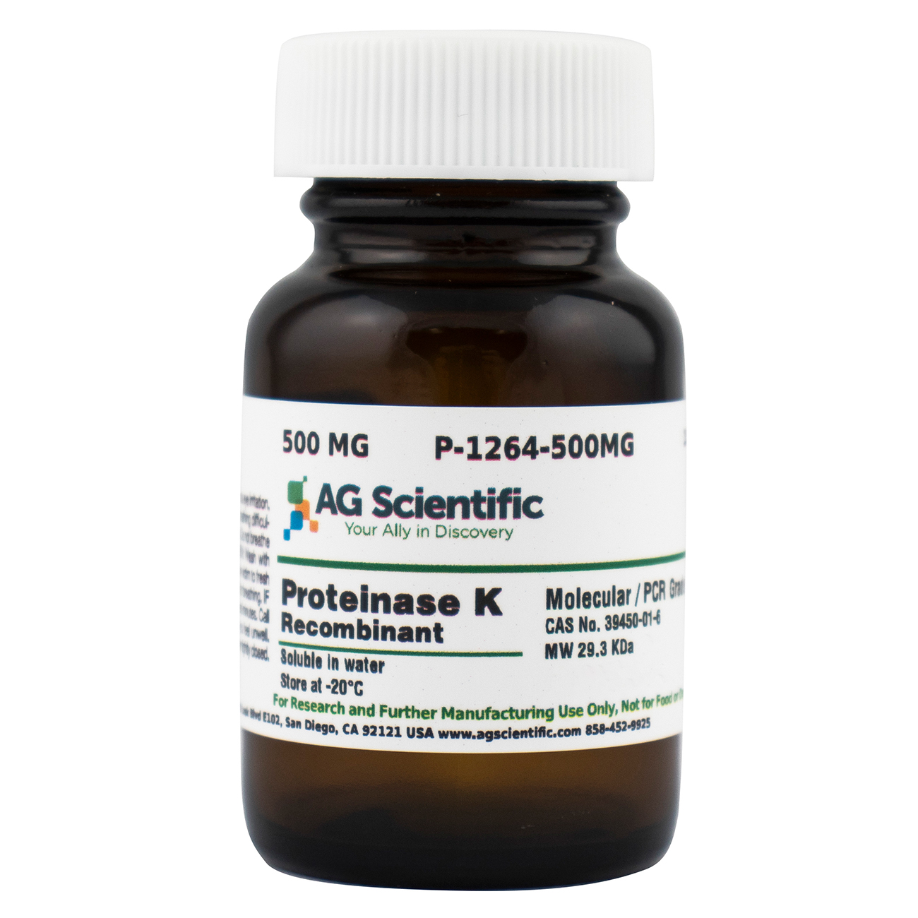 Proteinase K (Recombinant), 500 MG