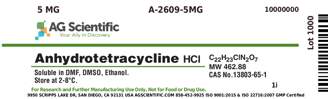 Anhydrotetracycline Hydrochloride, 5 MG