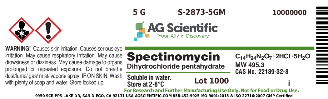 S-2873-5GM - Spectinomycin Dihydrochloride Pentahydrate, 5 G