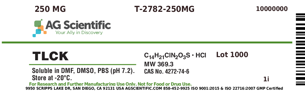 Tosyllysine Chloromethyl Ketone Hydrochloride, 250 MG