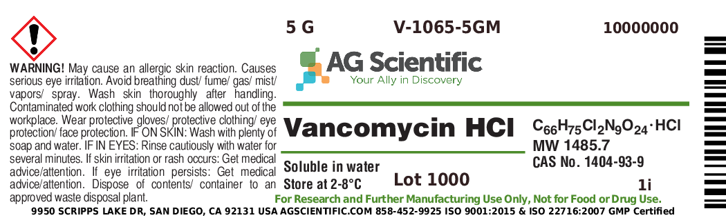 V-1065-5GM - Vancomycin HCl, 5 G