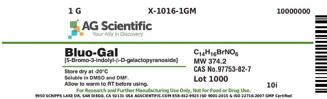 X-1016-1GM - Bluo-Gal, 1 G