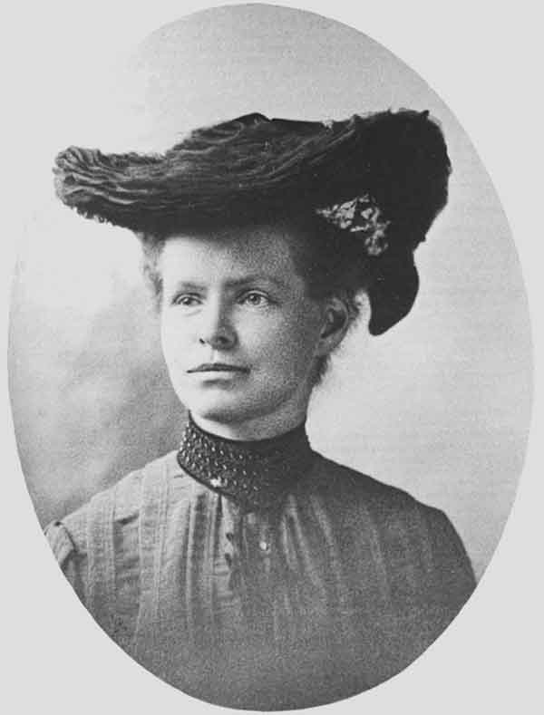 Nettie Maria Stevens (July 7, 1861 - May 4, 1912), early American geneticist. Source: 	The Incubator (courtesy of Carnegie Institution of Washington)