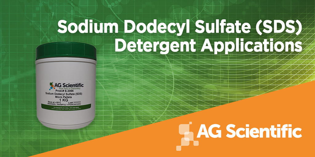 Sodium Dodecyl Sulfate is offered by AG Scientific