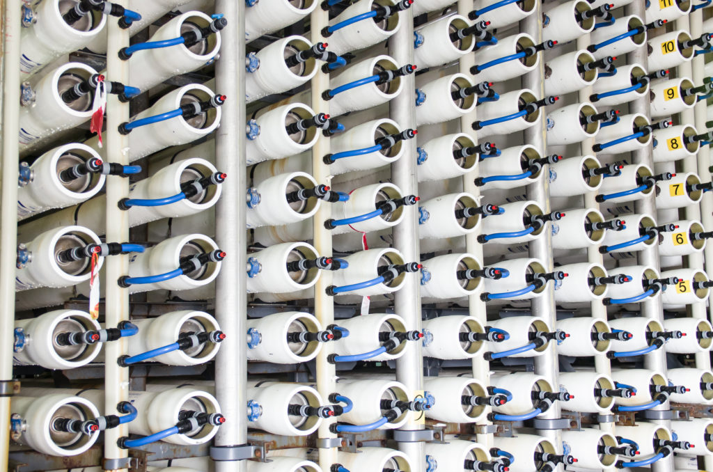 Water desalination membranes