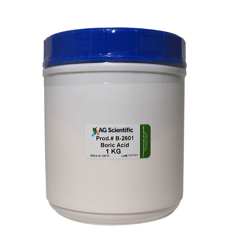 Boric acid supplied by AG Scientific